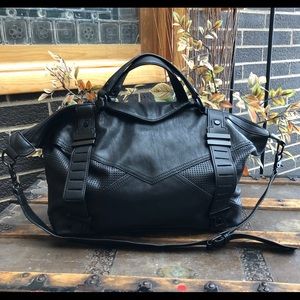 French Connection Leather Convertible Satchel